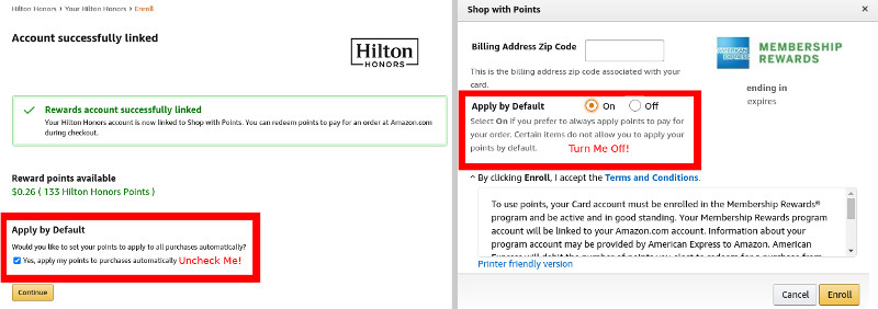 Pay By Default Tricks